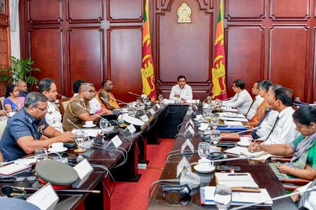 රටම එකට ජාතික මෙහෙයුම් සභාව රැස්වෙයි