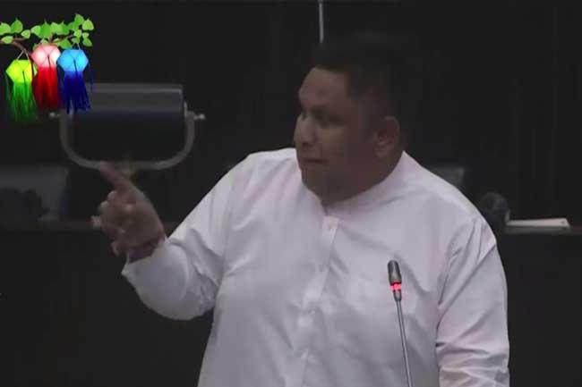 චාමරව පාර්ලිමේන්තු සභා ගර්බයෙන් එළියට දාන්න නියෝගයක්