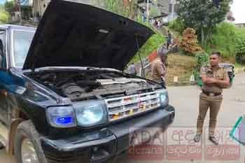 මස්කෙළියේ ධාවනය වු වාහන 28ක් තාවකාලිකව ධාවනයෙන් ඉවතට