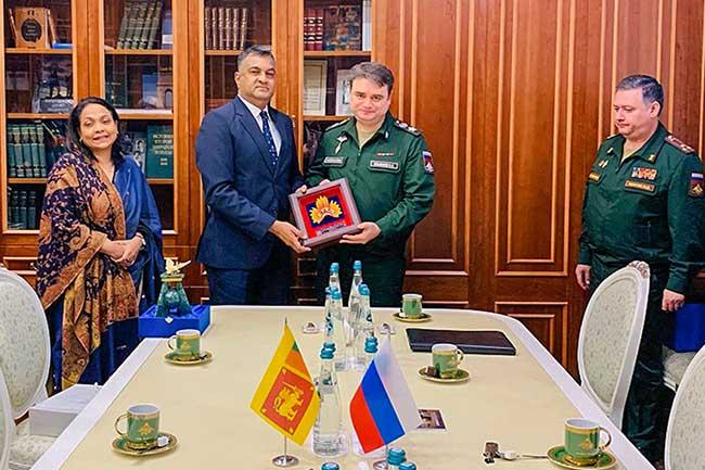 ආරක්ෂ ලේකම් රුසියානු නියෝජ්‍ය ආරක්‍ෂක ඇමති හමුවෙයි