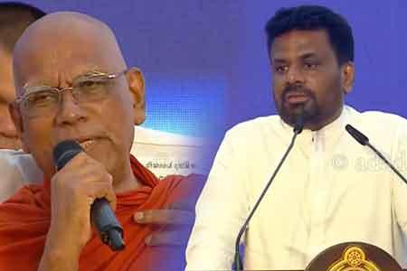 පරාක්‍රමබාහු යුගය සිහිපත් කරමින් සෝභිත හිමි ජනපතිගෙන් කල ඉල්ලීම