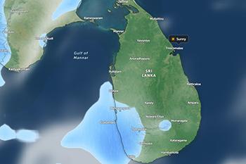 නිරිතදිග ප්‍රදේශවලට තවදුරටත් වැසි
