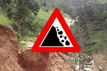 නායයෑමේ අනතුරු ඇඟවීම් යාවත්කාලින කෙරේ