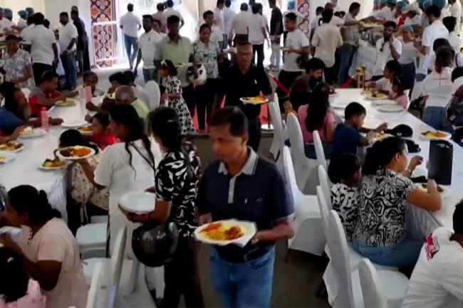 දෙරණ 24 පැයේ මහා බත් දන්සල සාර්ථකව අවසන්