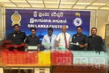 කෝටි 2ක විදේශීය දුම්වැටි සමඟ චීන ජාතිකයින් 13ක් රේගු භාරයට