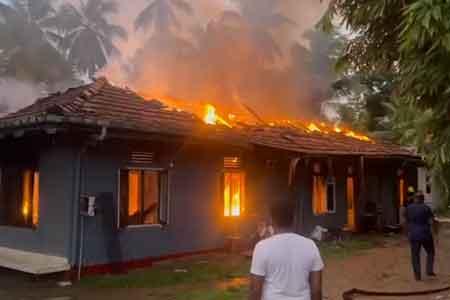 ගින්නට හසුවූ වැඩිහිටි නිවාසයේ 72ක් රැඳී ඉදලා