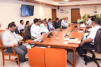 ගුවන්තොටුපළ ප්‍රවේශ මාර්ග ජලයෙන් යටවීමේ ගැටලුවට කඩිනම් ක්‍රියාමාර්ග