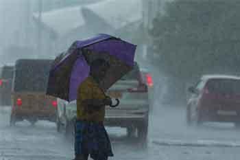 දිස්ත්‍රික්ක කිහිපයකට අද මිලිමීටර් 100 ඉක්මවූ වැසි