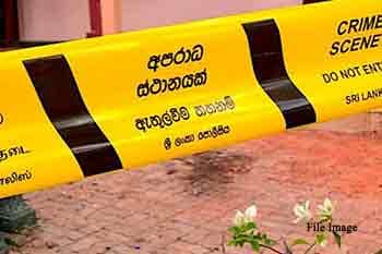 බිරිඳගේ තියුණු ආයුධ පහරින් සැමියා මරුට