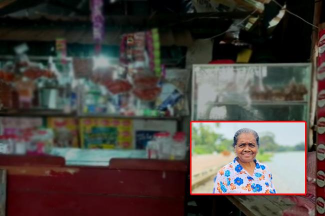 වෙළෙඳසැලේදිම හිමිකාරියව තියුණු ආයුධයකින් පහර දී ඝාතනය කරයි
