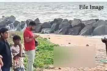 උස්වැටකෙයියාව වෙරළ තීරයේ නාඳුනන මළ සිරුරක්