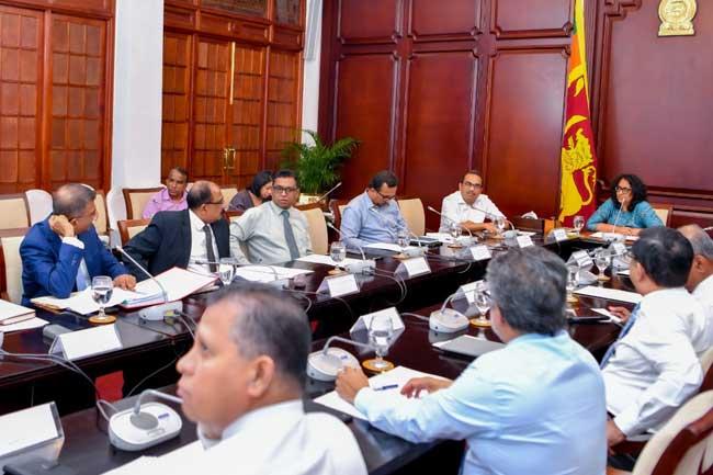 Rebuilding Sri Lanka ජනාධිපති කාර්ය සාධක බලකාය රැස් වේ