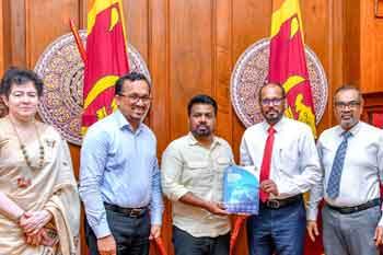 ශ්‍රී ලංකාවේ ජාතික අපනයන සංවර්ධන සැලැස්ම ජනපතිට භාරදෙයි