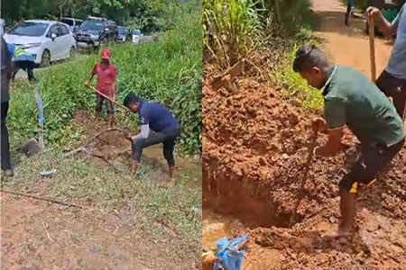 ජල සම්පාදන මණ්ඩලයේ බාල වැඩ නිසා දඹුල්ලට දින කිහිපයක් තිස්සේ වතුර කපලා