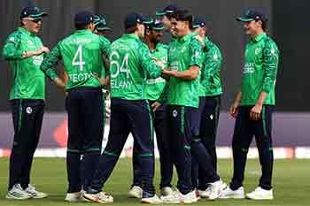 ලෝක ශූර ඉන්දියාව පරදා අයර්ලන්තයට පෙරළිකාර ජයක්
