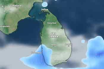 ප්‍රදේශ කිහිපයකට ගිගුරුම් සහිත වැසි