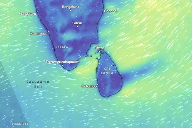 අද කාලගුණය