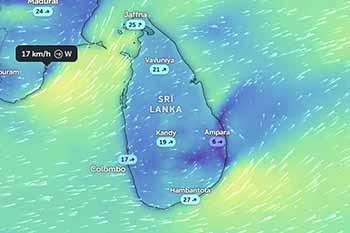 කාලගුණයෙන් අවවාදාත්මක නිවේදනයක්