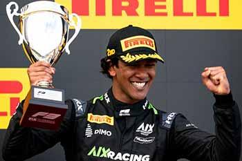 යෙවාන් ඩේව්ඩ් Formula 3 තරගාවලියක දෙවන ස්ථානය දිනයි