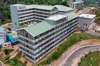 සබරගමුව විශ්වවිද්‍යාලයේ නව වෛද්‍ය පීඨ සංකීර්ණය සිසු අයිතියට