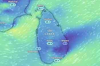 කාලගුණයෙන් අවවාදාත්මක නිවේදනයක්