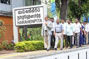 අලුත් වූ නාරාහේන්පිට දුම්රිය ස්ථානය