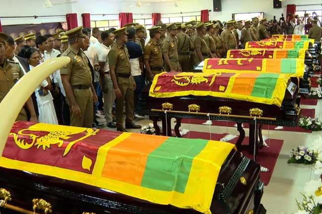 රාජකාරිය වෙනුවෙන් දිවි පිදූ ඔවුන් රටම හඬවා යන්නම යයි