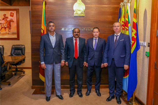 ශ්‍රී ලංකාව සහ කසකස්තානය අතර සහයෝගීතාව ශක්තිමත් කිරීමට ද්විපාර්ශ්වික සාකච්ඡා