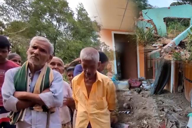 දිට්වා නිසා තවමත් හිසට සෙවණක් නැති උල්පතගම වැසියන්