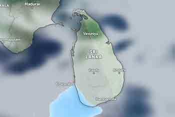 ප්‍රදේශ කිහිපයකට වැසි - සෙසු ප්‍රදේශවලට වියළි කාලගුණයක්