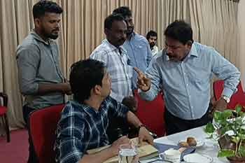 අර්ච්චුනා, කිලිනොච්චි දිස්ත්‍රික් සම්බන්ධීකරණ කමිටුවේ යකා නටයි