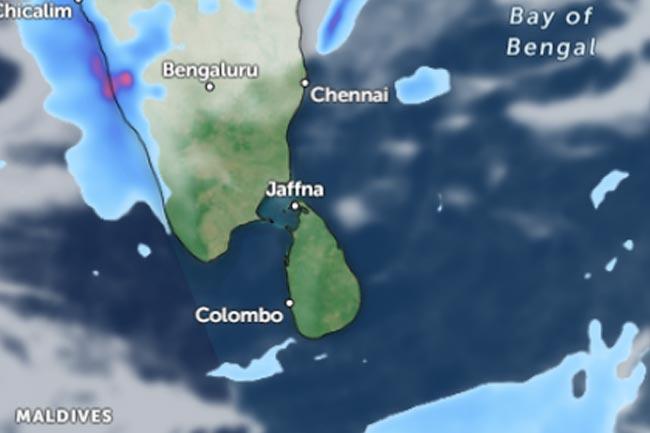 අද කාලගුණය