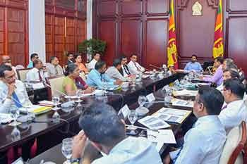විද්‍යා සහ තාක්ෂණ අමාත්‍යාංශයට අදාළව පූර්ව අයවැය සාකච්ඡා ජනපති ප්‍රධානත්වයෙන්