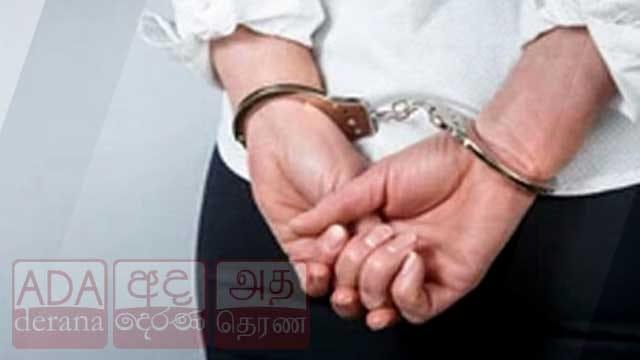 මත්පෙති සමඟ කාන්තාවක් අත්අඩංගුවට