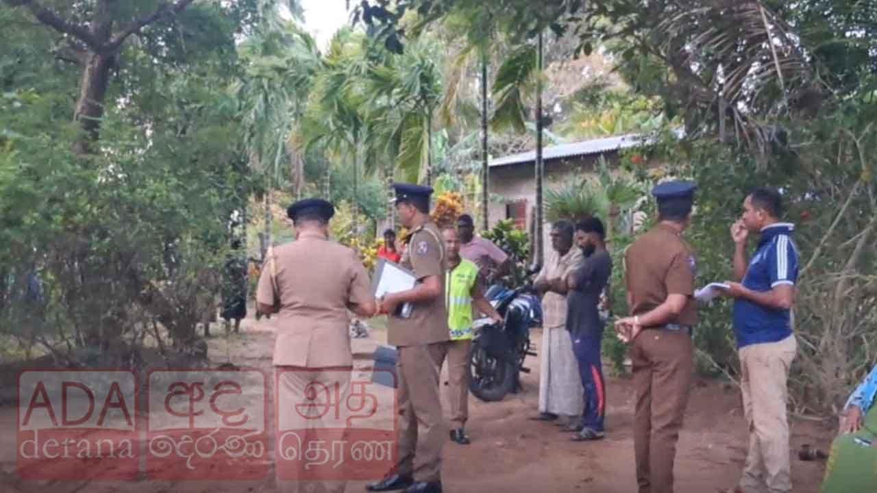 නිදියහන මත අඹුසැමි යුවළක් පහරදී ඝාතනය කරලා...