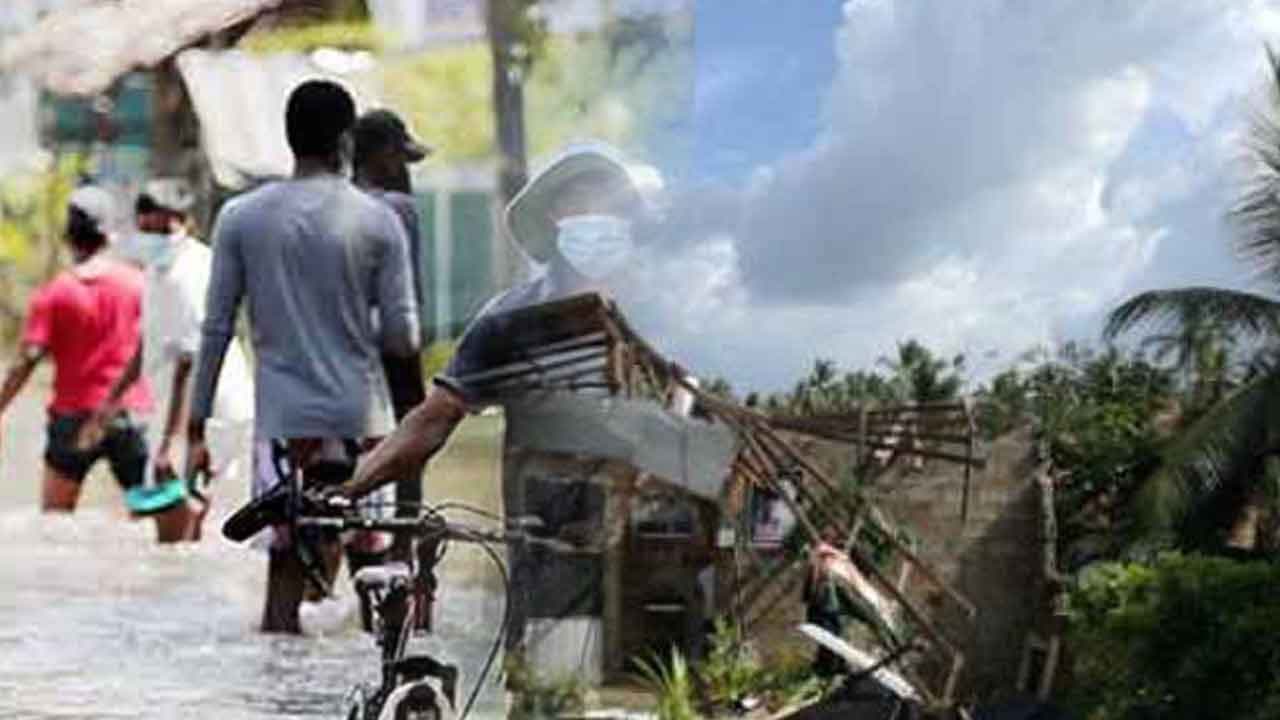 අයහපත් කාලගුණයෙන් දිස්ත්‍රික්ක 18ක පුද්ගලයින් 21,000කට බලපෑම්
