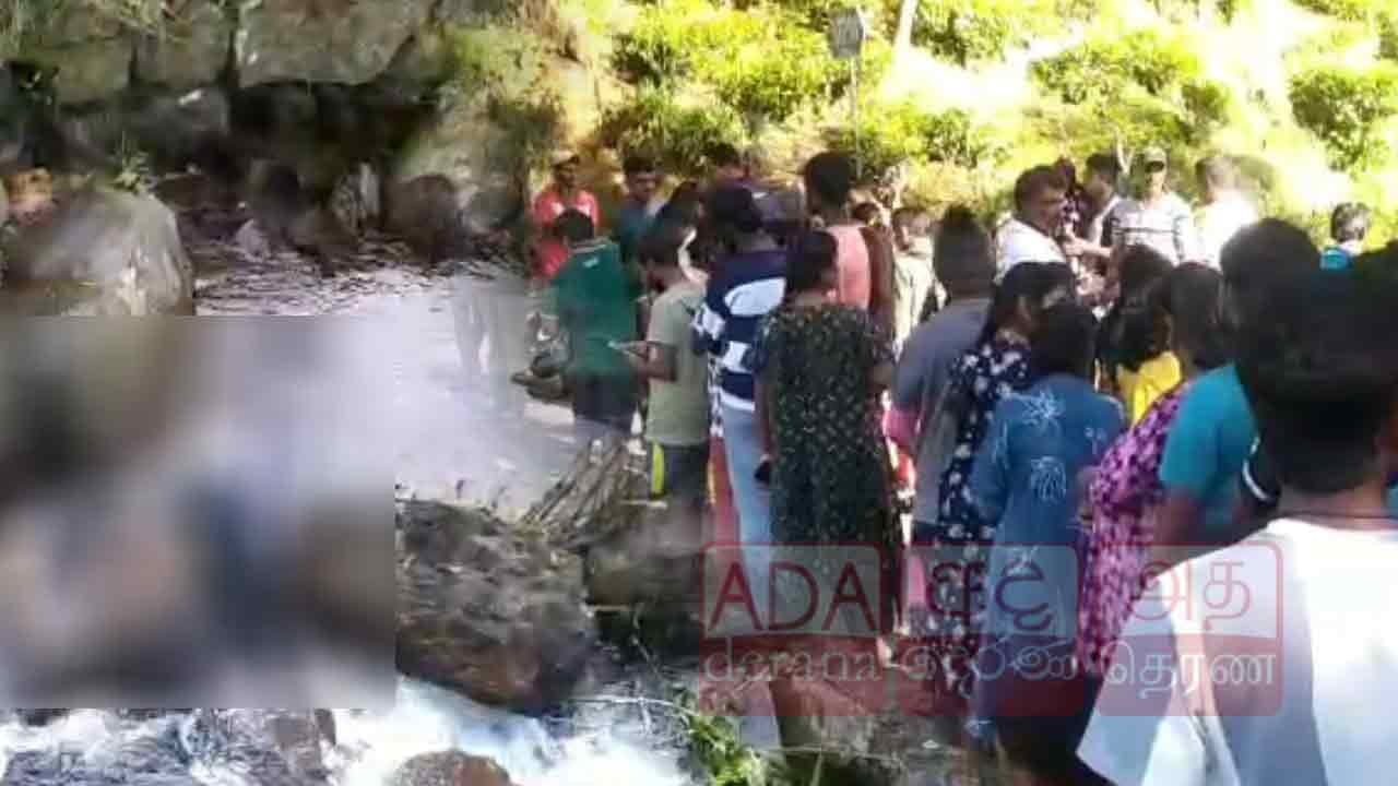 දෙදරු පියාගේ  මළ සිරුර ඇළකින් සොයාගනී