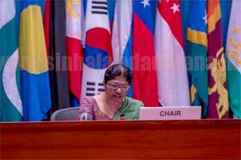 ධරණීය සංවර්ධනය පිළිබඳ හත්වැනි ආසියා පැසිෆික් සංසදයේ සභාපතිත්වය ලංකාවට