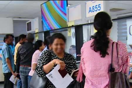 පාස්පෝට් තදබදය තාවකාලිකව විසඳෙයි