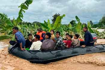 මියන්මාරයේ මියගිය පිරිස තවත් ඉහළ ට