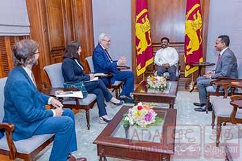 ශ්රී ලංකාවේ බ්රිතාන්ය මහ කොමසාරිස් ජනපතිව හමුවෙයි
