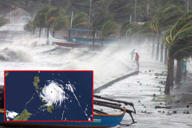මාසක් ඇතුළත පිලිපීනයට සුළි කුණාට 6ක්