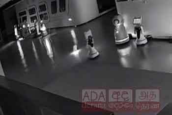 රොබෝවරුන් 12ක් පැහැරගත් රොබෝ පැංචා