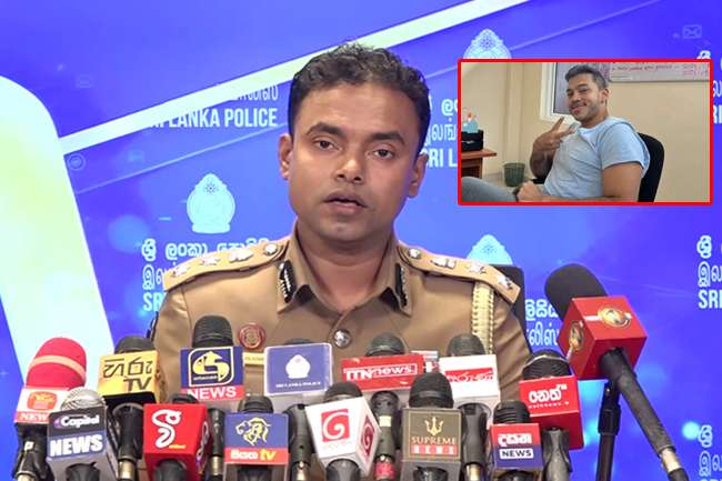 යෝෂිතගේ ඡායාරූපය ගැන පොලීසියෙන් පැහැදිලි කිරීමක්