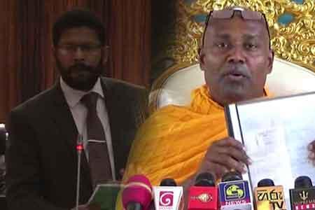 සමන්තභද්ර හිමිගෙන් ආණ්ඩුවේ මන්ත්රීට පිළිතුරු