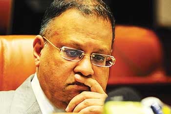 හිටපු මහ බැංකු අධිපති අර්ජුන් මහේන්ද්රන්ට නොතීසි