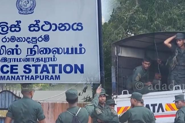 කිලිනොච්චියේ දී STF නිලධාරීන්ට පහර දුන් පිරිසක් අත්අඩංගුවට