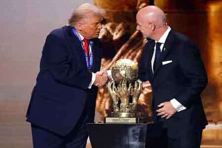 'FIFA සාම ත්යාගය' ජනාධිපති ට්රම්ප් දිනාගනී