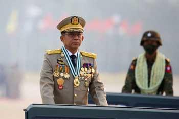 මියන්මාරයේ නව ජනාධිපති ලෙස ජෙනරාල් මින් අන්ග් හලින්ග් පත්වෙයි