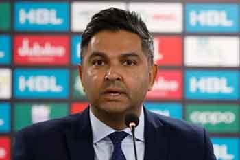 ICC සාමාන්යාධිකාරී වසීම් ඛාන් සිය ධූරයෙන් ඉල්ලා අස්වෙයි